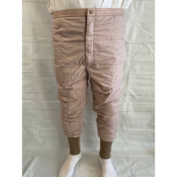 Cabela’s Premier Puffer Pants Large Reg Northern Goose Down Base Layer Snow Ski - Picture 1 of 8